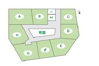 部屋配置図です