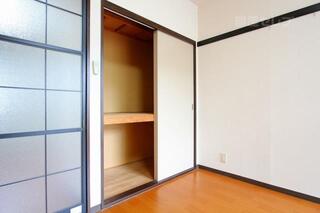 ゆったりとした収納です。