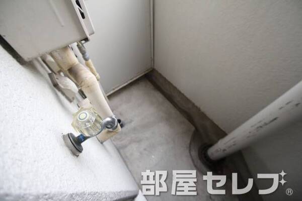 洗濯機置場はこちら。