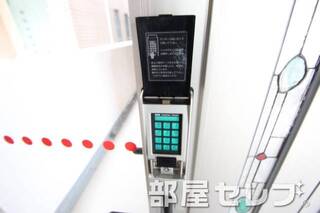安心オートロックです。
