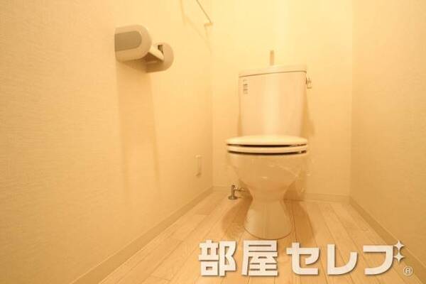 トイレもきれいにしています。
