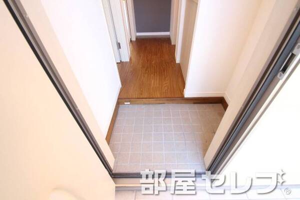 玄関口。