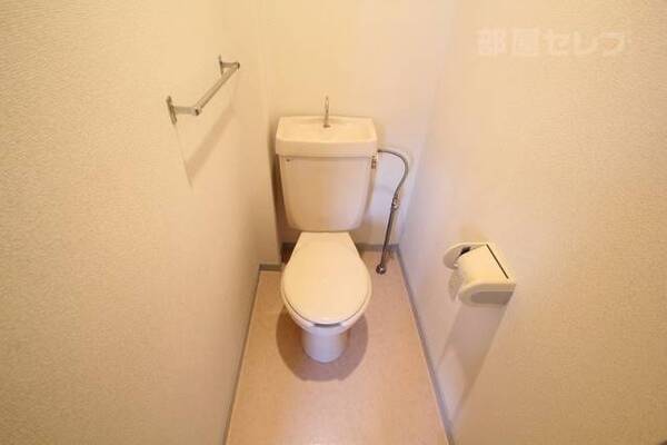 落ち着くトイレですね