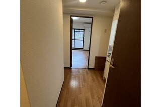 室内洗濯置場。