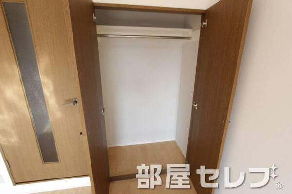 豊富な収納スペースです。