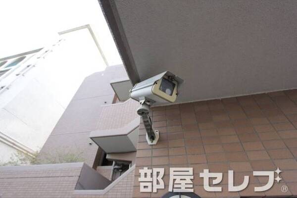 防犯カメラ設置。