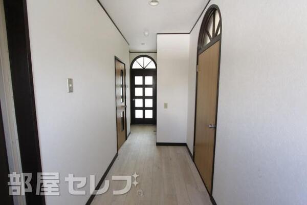 玄関からの眺めです。
