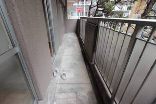 バルコニーも広々
