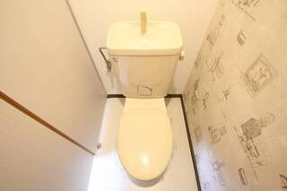 清潔感あるトイレです。