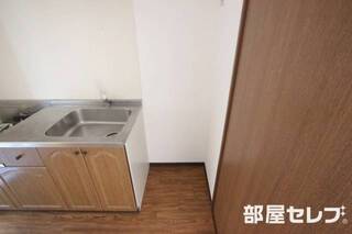冷蔵庫置き場があります。