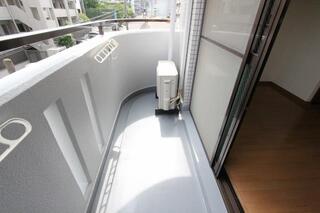 日当たりの良いベランダです。