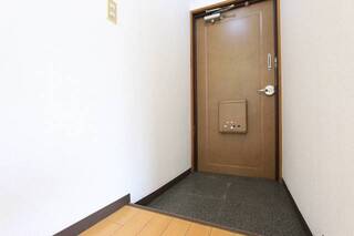 意外と広い玄関です。