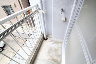 室外洗濯機置場です。