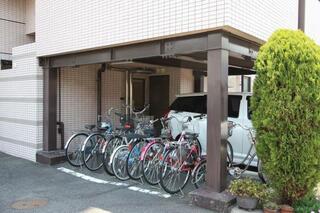駐輪スペースです。