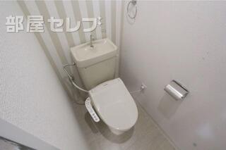 清潔感のあるトイレ。
