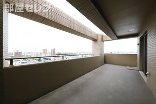 ベランダも広くて使い方色々。