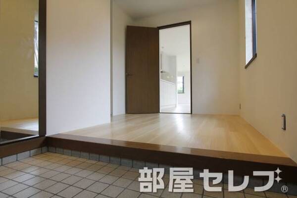 玄関口。