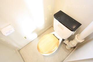 トイレで考え事でも。