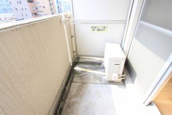 日当たりのいいバルコニー