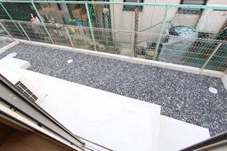 洗濯物がよく乾きます。（※1Ｆの写真）