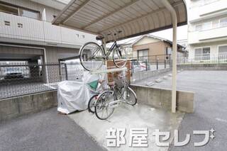 自転車置場。