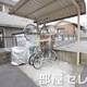 自転車置場。