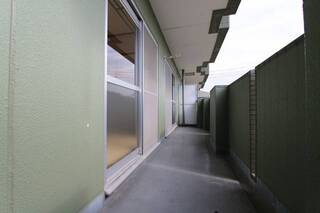 水はけの良いベランダです。