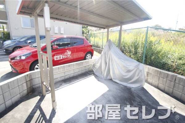 自転車置場。