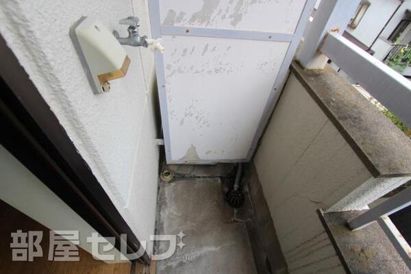 洗濯機置き場です。