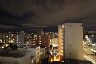 都会の夜景が一望できます