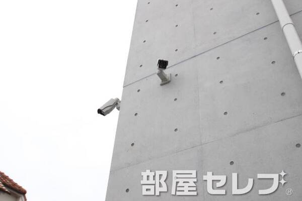 防犯カメラ。