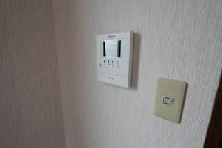 モニター付きで安全です