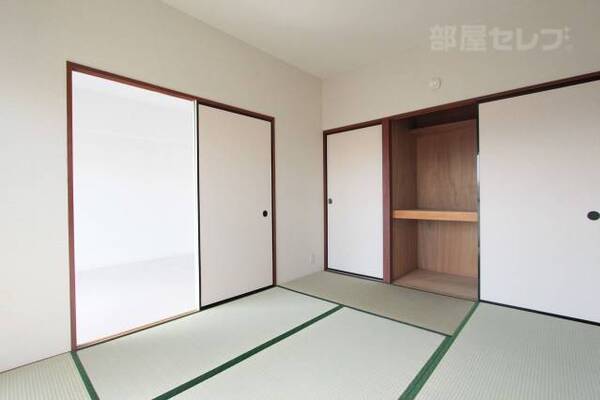和室6帖のお部屋です。