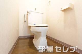 トイレもきれいにしています。