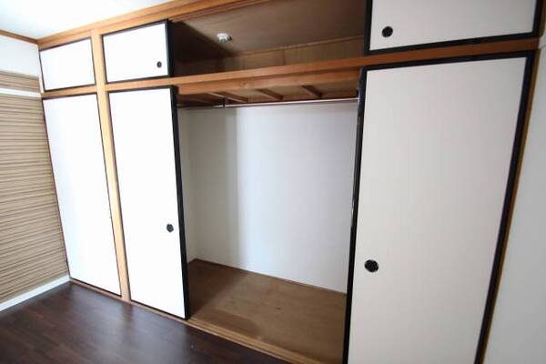 大容量の収納スペースです
