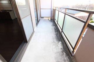 洗濯物が干したくなる大きさ。