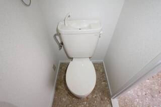 清潔感あるトイレです。