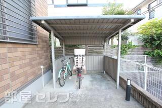 駐輪場です。