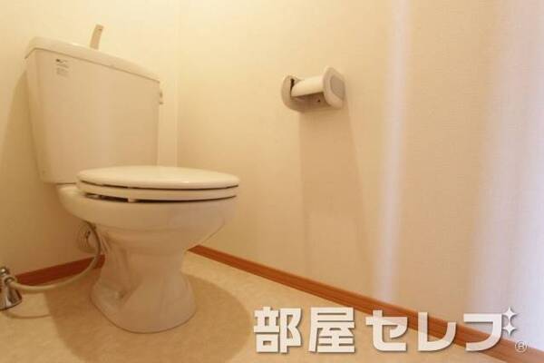 トイレもきれいにしています。
