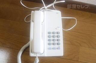 電話がついています