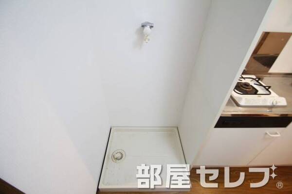 室内洗濯機置き場です。