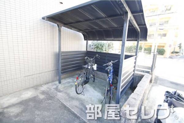 駐輪場です。