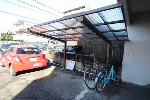 駐輪場です。
