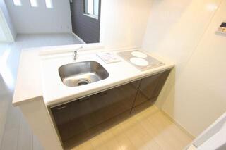 2口コンロのシステムキッチン