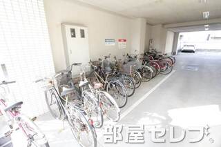自転車置場。