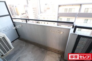 バルコニーも広々