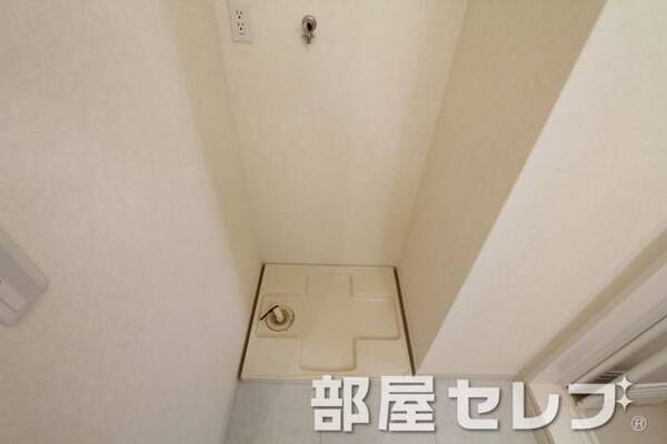 室内洗濯機置き場です。