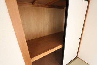 収納力のある押入れです