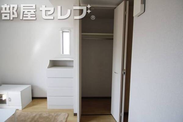 沢山入るクローゼット。