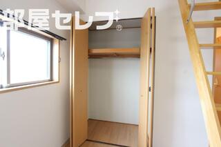 ゆったりとした収納です。